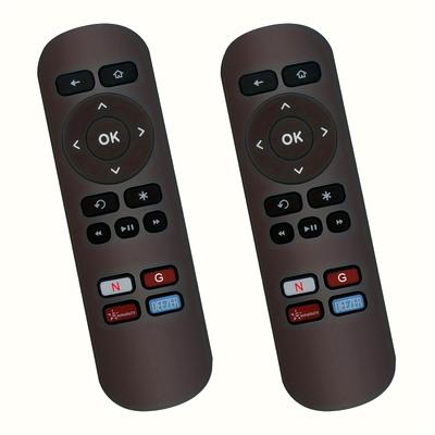 TEMU Pack Of 2 New Replacement Remote Control Fit For Express, Premiere, For Box, For Player, For 1 2 3 4 3900rw 3910rw 4620rw 3700rw 3710rw 3710xb 3900xb Premiere Not For Stick Or Tv