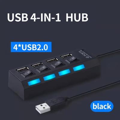 TEMU 4-port & 7-port Usb With Individual Switches - Charging For Flash Drives, Hard Disks, Keyboards, Mice & Phones