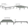 Bettgestell Grau Metall 120x200 cm - Bettgestell - Bettgestelle - Home & Living - Grau