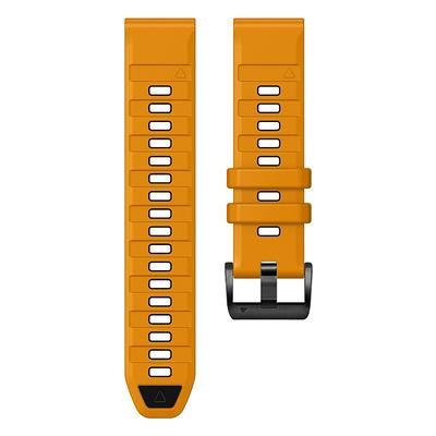 Watch Band for Garmin Fenix 8 47mm 51mm 7X 6 6X Pro Epix Pro Instinct 2X Approach S70 S62 S60 Forerunner 955 945 Epix Marq Descent Quatix 22mm 26mm Silicone Replacement Strap Quick Fit Adjustable