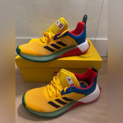 Adidas Shoes | Adidas X Lego Sport J Kids / Youth Yellow Running Shoes | Color: Yellow | Size: 5y Or Women’s 7