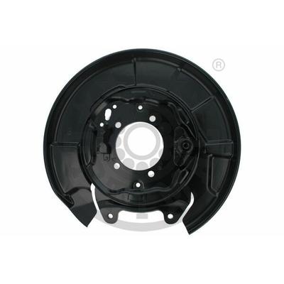 OPTIMAL Spritzblech, Bremsscheibe hinten links schwarz für TOYOTA 4650442021 BSP-9804L