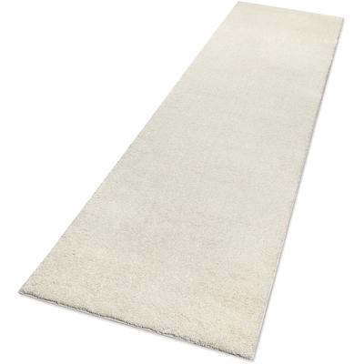 Hochflor-Teppich MY HOME "Yvaine, auch als Läufer erhältlich", beige, B:80cm H:25mm L:400cm, Polyester, Teppiche, Langflor, Shaggy, dichter weicher Hochflor, meliert, Wohnzimmer Image