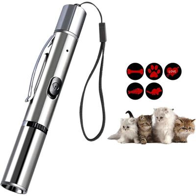 Memkey - Interaktives Katzenspielzeug, interaktives Katzenspielzeug mit LED-Licht, 5-in-1 Image