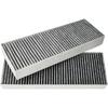 Vhbw - 2x Filter Aktivkohlefilter Ersatz für Bora bakfs, BAKFS-002 für Kochfeldabzug - 34 x 12,2 x