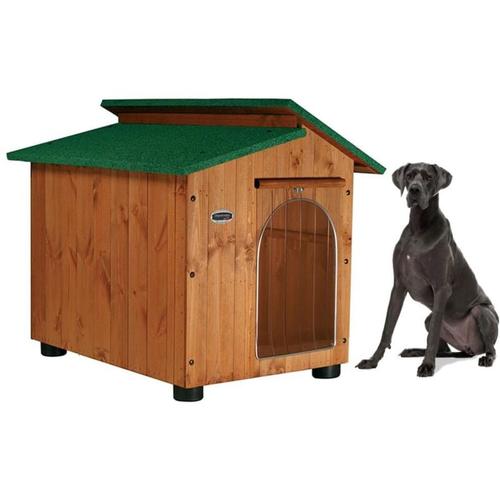 Hundehütte Hundehaus Hundehöhle Hundebox Aus Holz Massiv Wetterfest Echtholz made in italy Mod.