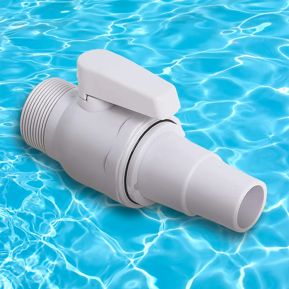 Vanne de pompe de piscine à bille 2 voies, 1.5-1,25 