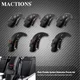 Moto LED CVO Stile Parafango Posteriore Sistema di Estensione Fascia Set Per Harley Touring Electra Glide FLHX Ultra Limited 2009-2023
