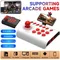 Wireless Bluetooth Retro Arcade Console Game Joystick Controller per PS4/PS3/Nintendo Switch/