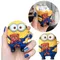 Custodia per auricolari Minions per AirPods Pro 1 2 custodia protettiva in Silicone per cuffie Anime