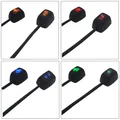 Interruttore adesivo per auto Mini interruttore rosso, blu, giallo, luce verde due livelli 12 v20a tipo di barca senza punzonatura con linea