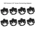 Adattatore di collegamento a vite da 1/4" per fotocamera reflex Installazione/liberazione rapida Adattatore di collegamento per imbracatura per cinturino da polso Supporto per vite per cinturino da