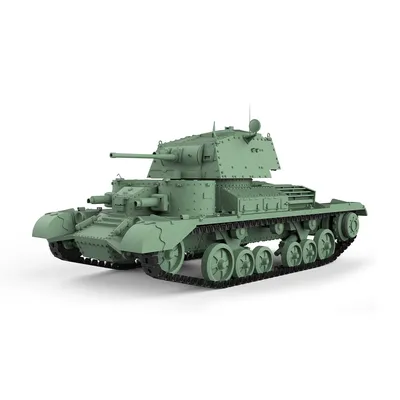 Ssmodel ss72560 1/72 25mm Militär modell Kit British A9 Cruiser Mki Light Tank Image