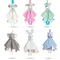 Giocattoli per bambini Simpatici animali Peluche Piumino per bambini Giocattoli Peluche Coniglietto di peluche Bambino Placare Asciugamano Giocattoli per dormire per neonati 0 12 mesi