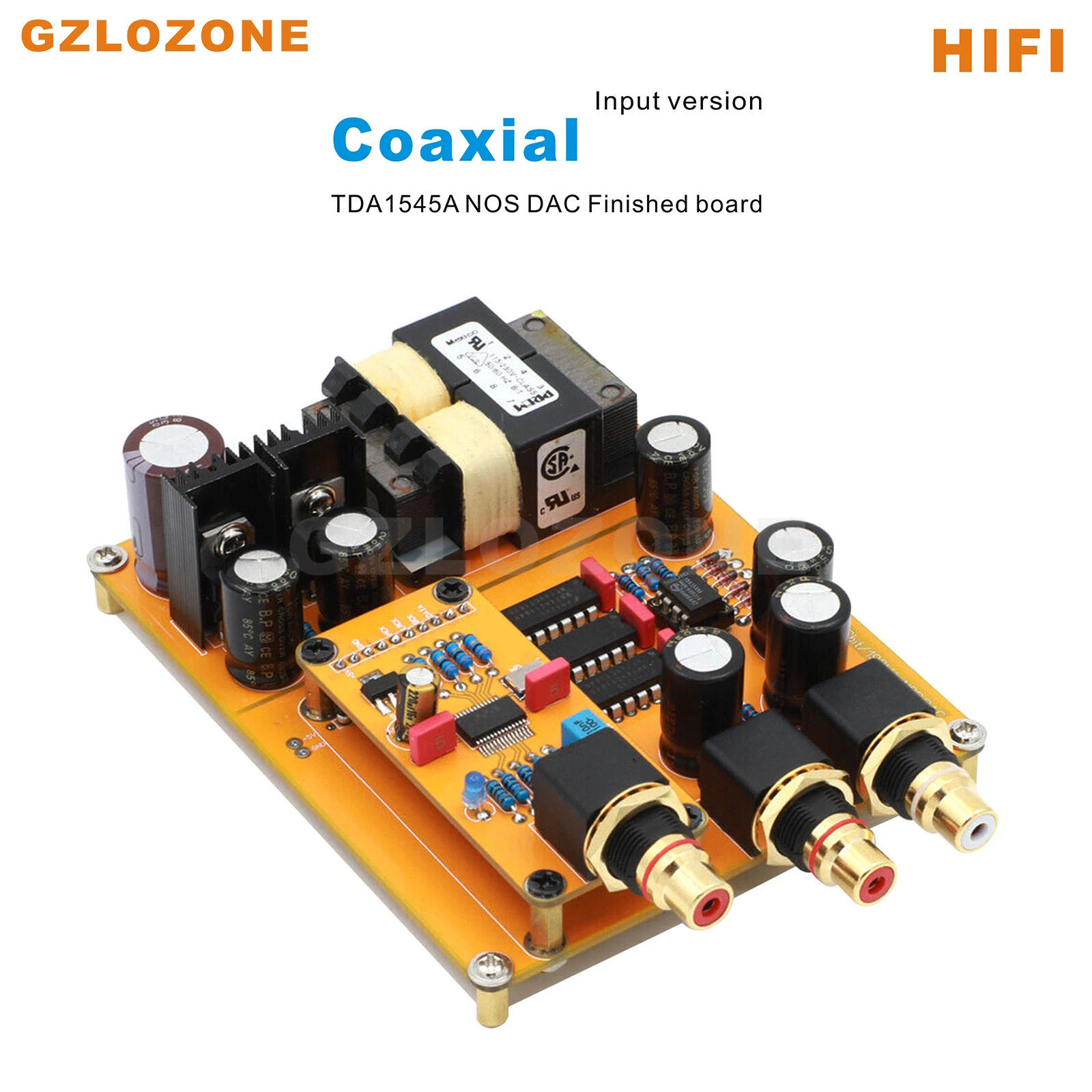 HIFI Classic TDA-1545A NOS DAC Board Decoder unterstützt IIS COAX oder USB-Eingang Image