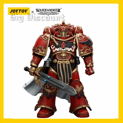 [Vorbestellung] JOYTOY 1/18 Warhammer 30k Actionfigur Blood Angels Legion Praetor mit Paragon