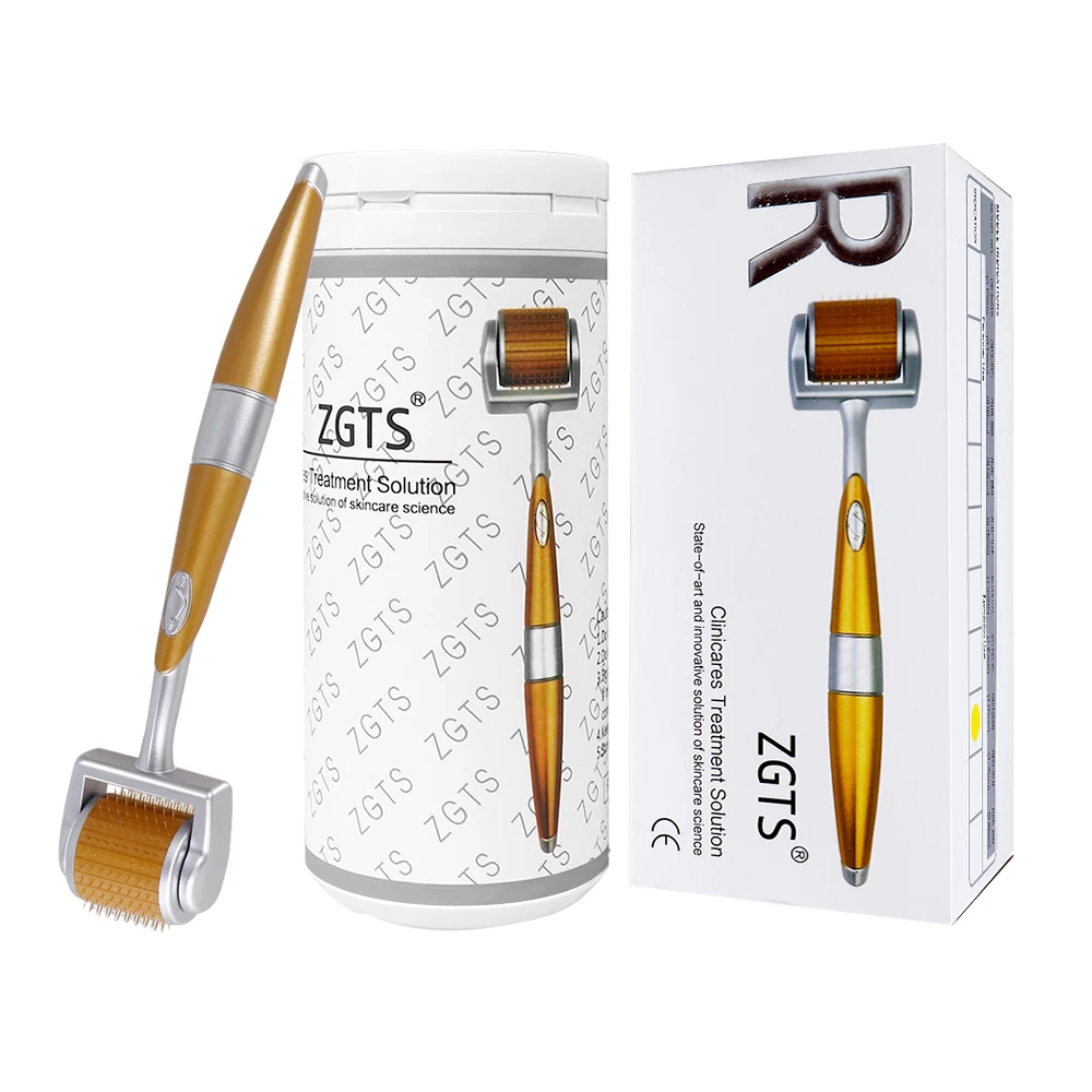 Zgts Titan Derma Roller Mikron adeln Derma roller Mes other apie für Gesichts schönheit Falten entfernen Narben bleichen straffen die Haut Image
