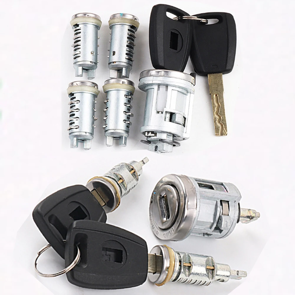 SIP22 Blade Car accensione serratura Set chiave per Fiat auto originale fresatura serratura porta auto serratura modificata cilindro chiave auto serratura tronco