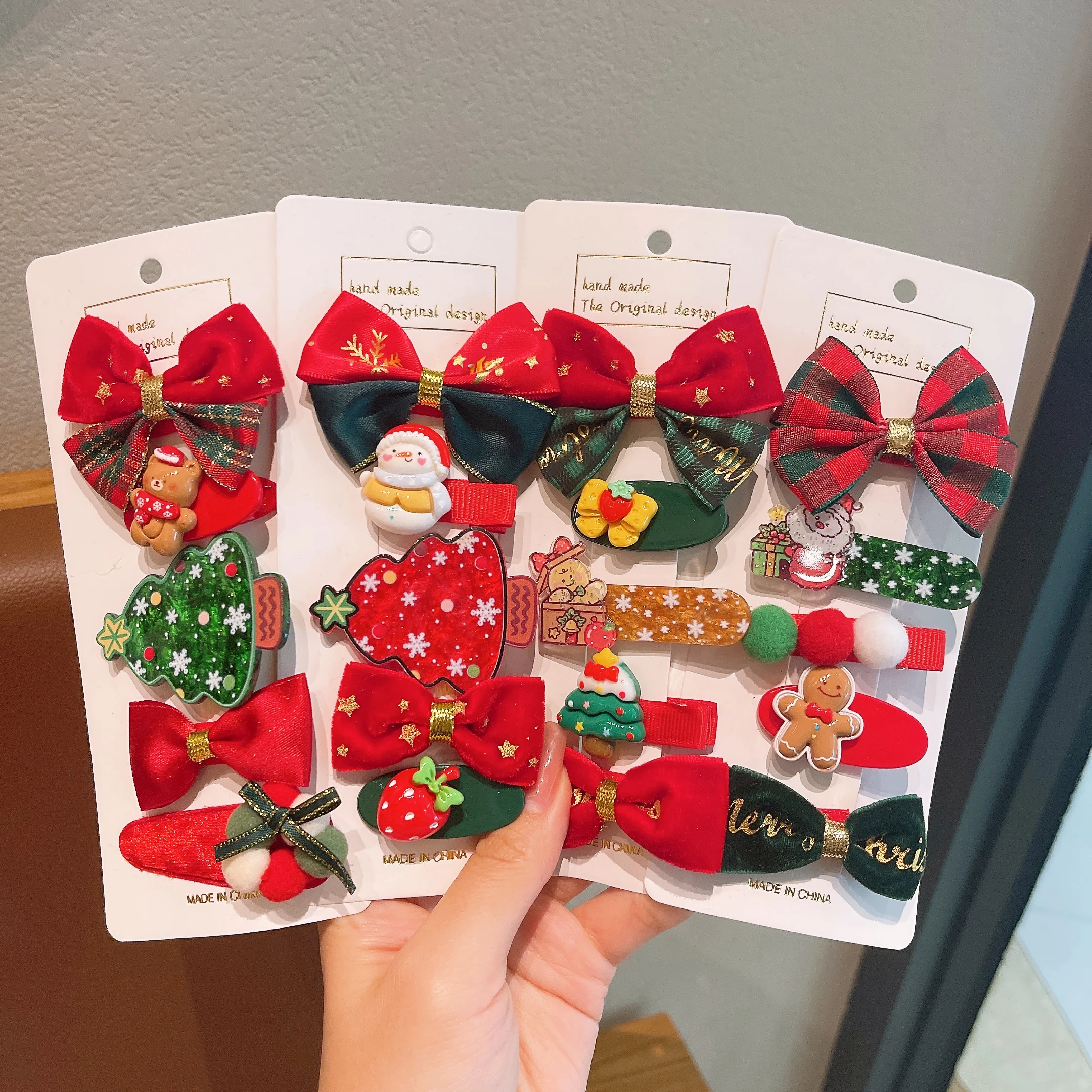 Weihnachts haars pange Kinder Weihnachts geschenk niedlich und exquisit Weihnachten Haarschmuck Set Image