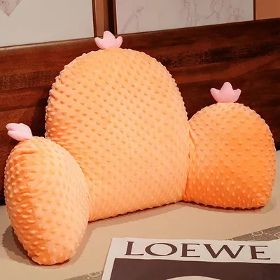 Cartoon Kaktus Taille Kissen Büro Sitz Taille Kissen Studentenwohnheim Stuhl Kissen Mädchen Geburtstag Geschenk Image