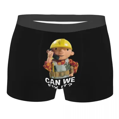 Männer bob der Baumeister können wir es reparieren Unterwäsche heiße Boxershorts Shorts Höschen homme weiche Unterhose Image