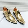 Heißer Verkauf Gold Herren Chelsea Schuhe Europa Amerika Spitze Kleid Schuhe Trendy Neue Herren Formale Schuhe Partys Kostenlose Lieferung