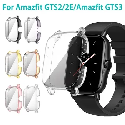TPU-Schutzhülle für Amazfit GTS 2 2e 3, Vollbild-Schutzhülle für Huami Amazfit GTS 3 2 Uhrenschutzhülle Image