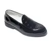 2023 Frühling Kinder elegante Schuhe Kunst lack Leder Mokassins für Jungen Slipper Schuhe Low Square