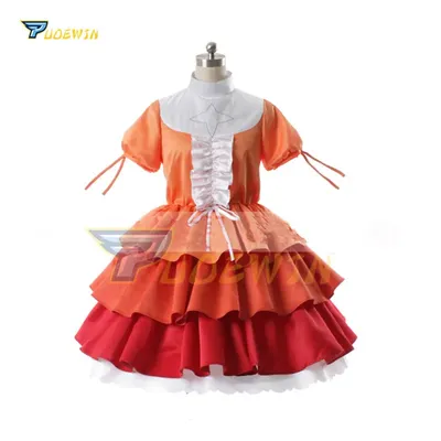 Sbluucosplay anime yotsugi ononoki monogatari cosplay kostüm Image
