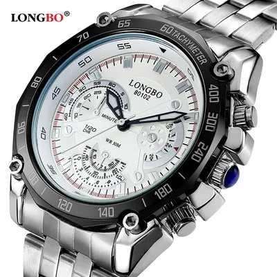 Kostenloser versand LONGBO 80102 relogio masculino armee military fashion sport luxus Japan bewegung