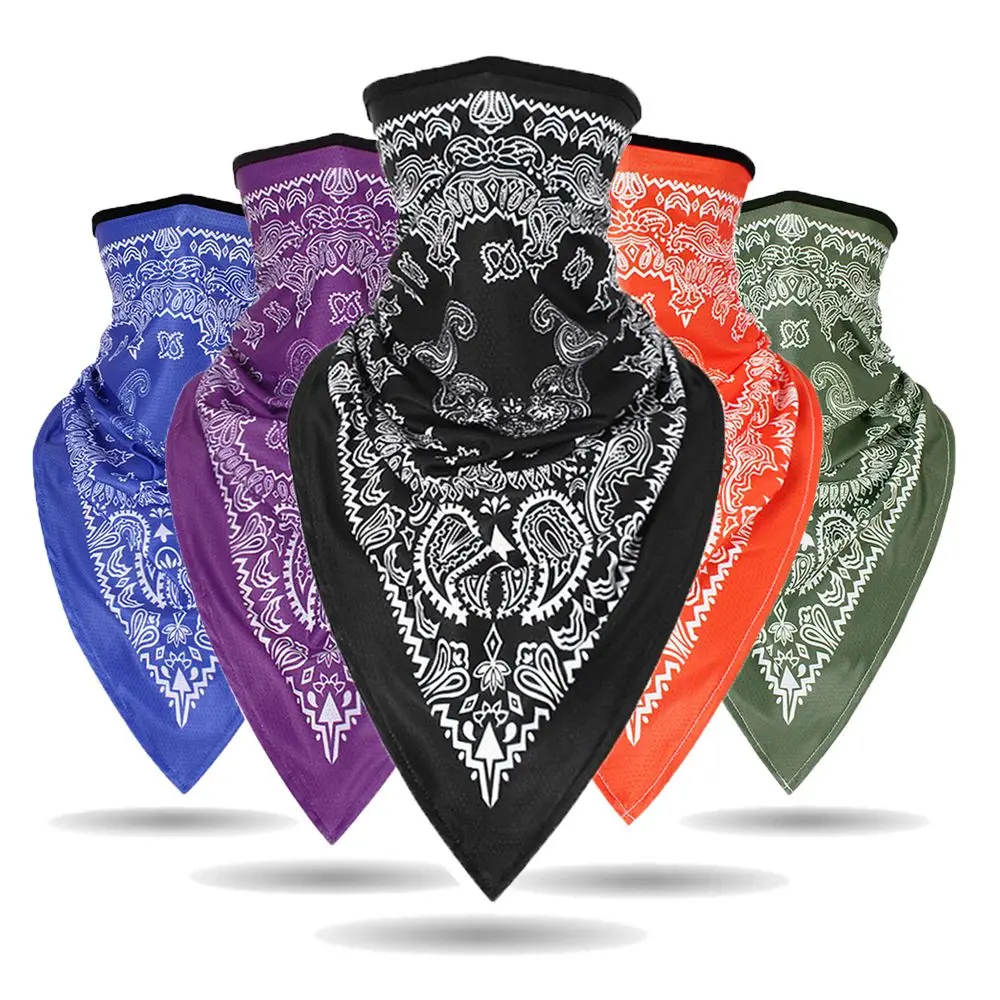 Mode Atmungsaktive Hals Abdeckung Balaclava Winddicht Staub Outdoor Bandana Radfahren Fahrrad Ski Sport Schal Wrap Motorrad Kopfbedeckungen Image