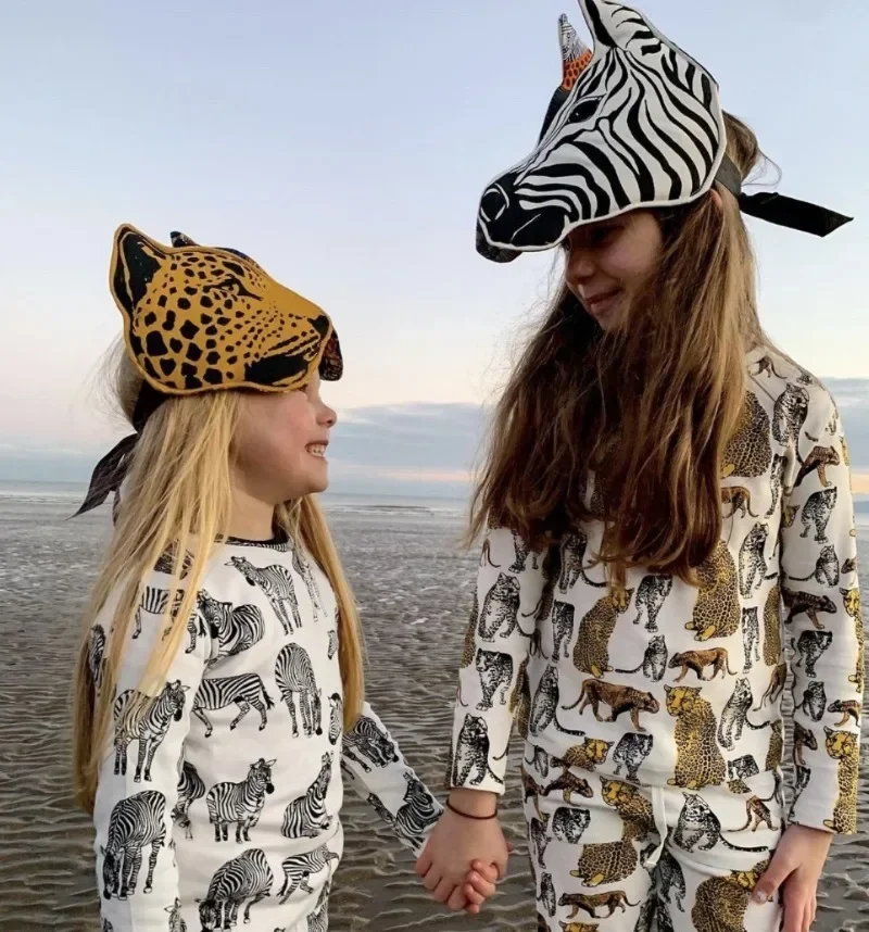 Kinder Kaninchen Löwe Zebra Maske Tier Stirnband Maske Cosplay Bühne Kopf bedeckung Maskerade verkleiden Kinder Erwachsene Party Karneval Maske Image