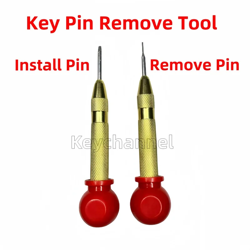 2 stücke Auto Schlüssel Entfernen Pin Werkzeug Schlüssel Klinge Entferner für KEYDIY Xhorse Klapp Auto Schlüssel Schlosser Mehrere Pin Fix Demontage werkzeug Image