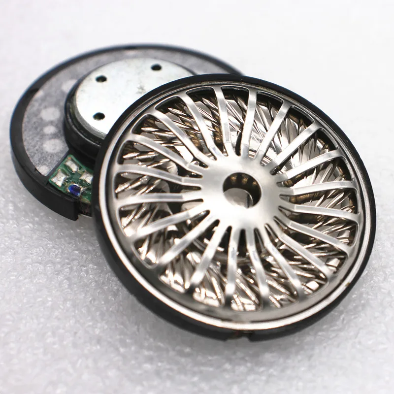 Hifi 40mm Über Ohr Kopfhörer Lautsprecher Einheit Für Helm headset Fahrer Diy 32ohm Titan Film Kopfhörer Reparatur Teile Auf verkauf 2PC Image