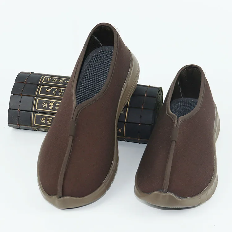 Leinen Buddhistischen Laien Meditation Schuhe Shaolin Mönch Kung Fu Turnschuhe Zen Lohan Arhat Schuhe Cosplay Schuhe