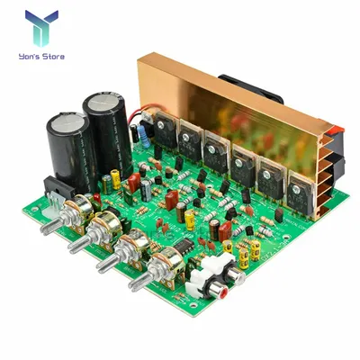 2,1 kanal Audio Power Verstärker Bord 240W High Power Subwoofer Lautsprecher Verstärker Board AMP Image