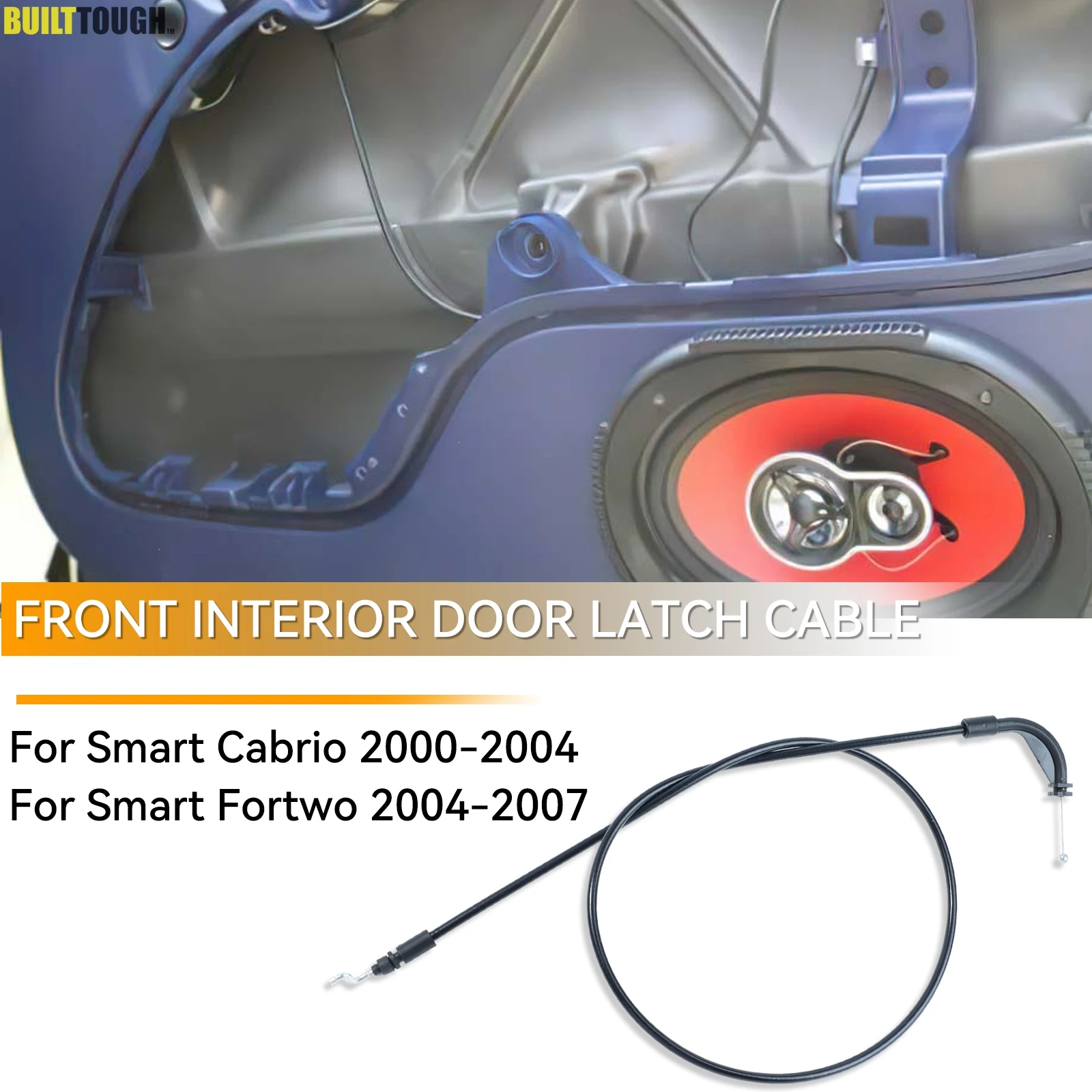 Auto-Innentürgriff-Entriegelungskabel für Smart Fortwo 450 Cabrio City-Coupe 1998–2007 Q 0001973 V005 Auto-Zubehörteile Image