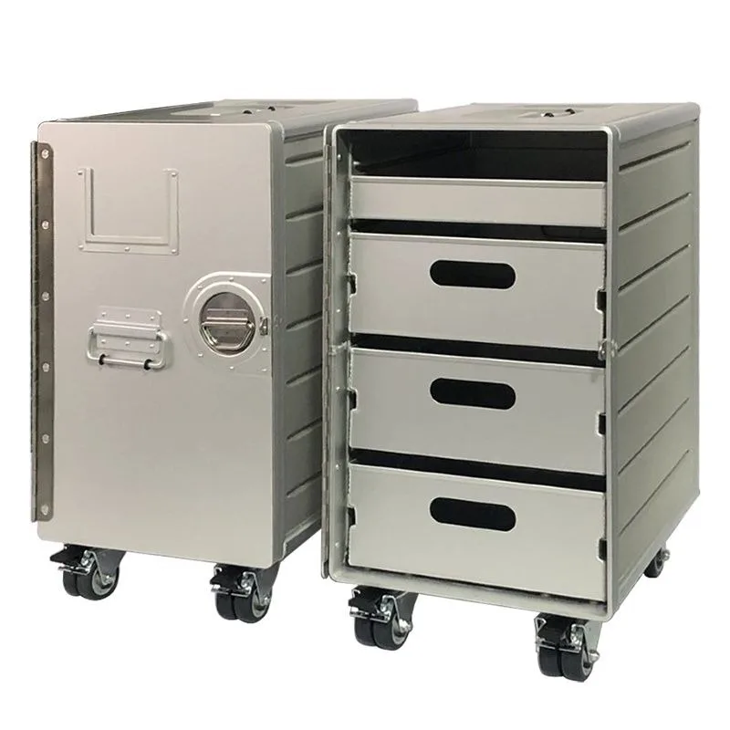 Metall Aufbewahrung sbox Minimalismus Organizer Schrank boxen mit Rad Wohnzimmer Schränke Umzugs karton für Schubladen Dinge für zu Hause