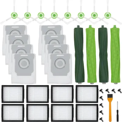 Ersatzteile kompatibel für irobot roomba e i j Serie e5 e6 i7 i6 i1 i2 i3 i3 i4 i8 Gummi Seiten Image