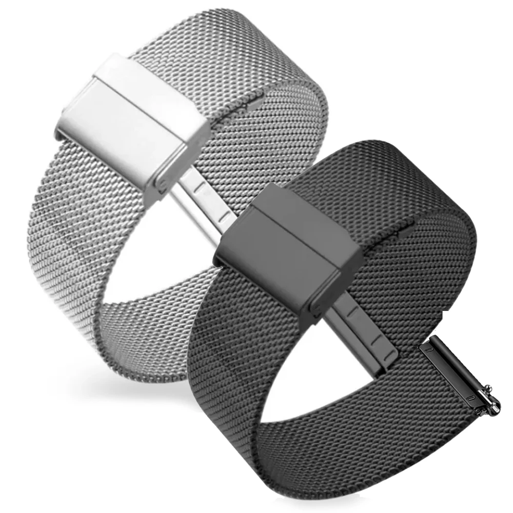 Metall-Mesh-Armband für Huawei Watch GT 4 Pro 46 mm GT 3 SE 2 42 mm Band für Garmin Venu 3 Venu 2 Plus Sq Armband 22 mm 20 mm Armband Image