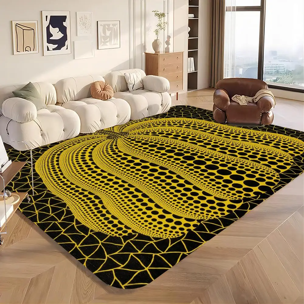 Yayoi Kusama Boden matte Bade matte nordischen Stil Home Fuß matte Bad-Toiletten matten Schlafzimmer Willkommen Fuß matte