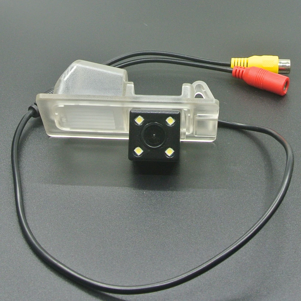 ANSHILONG Auto Rückansicht Kamera für Fiat 500 500C 500S Abarth mit 4LED Wasserdicht Image