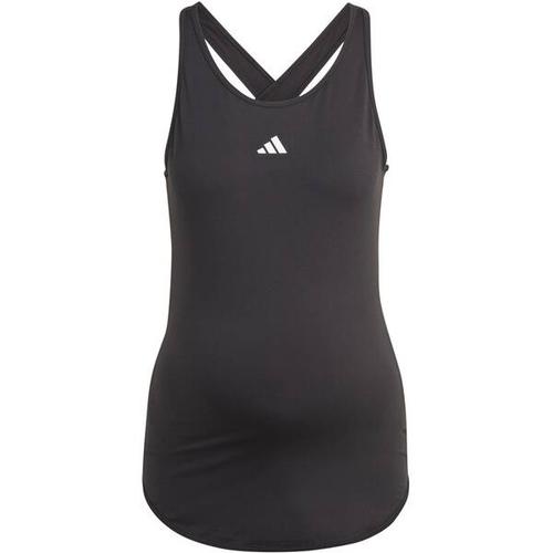 ADIDAS Damen Shirt AEROREADY Train Essentials Slim-Fit Umstandsmode, Größe XS in Grau