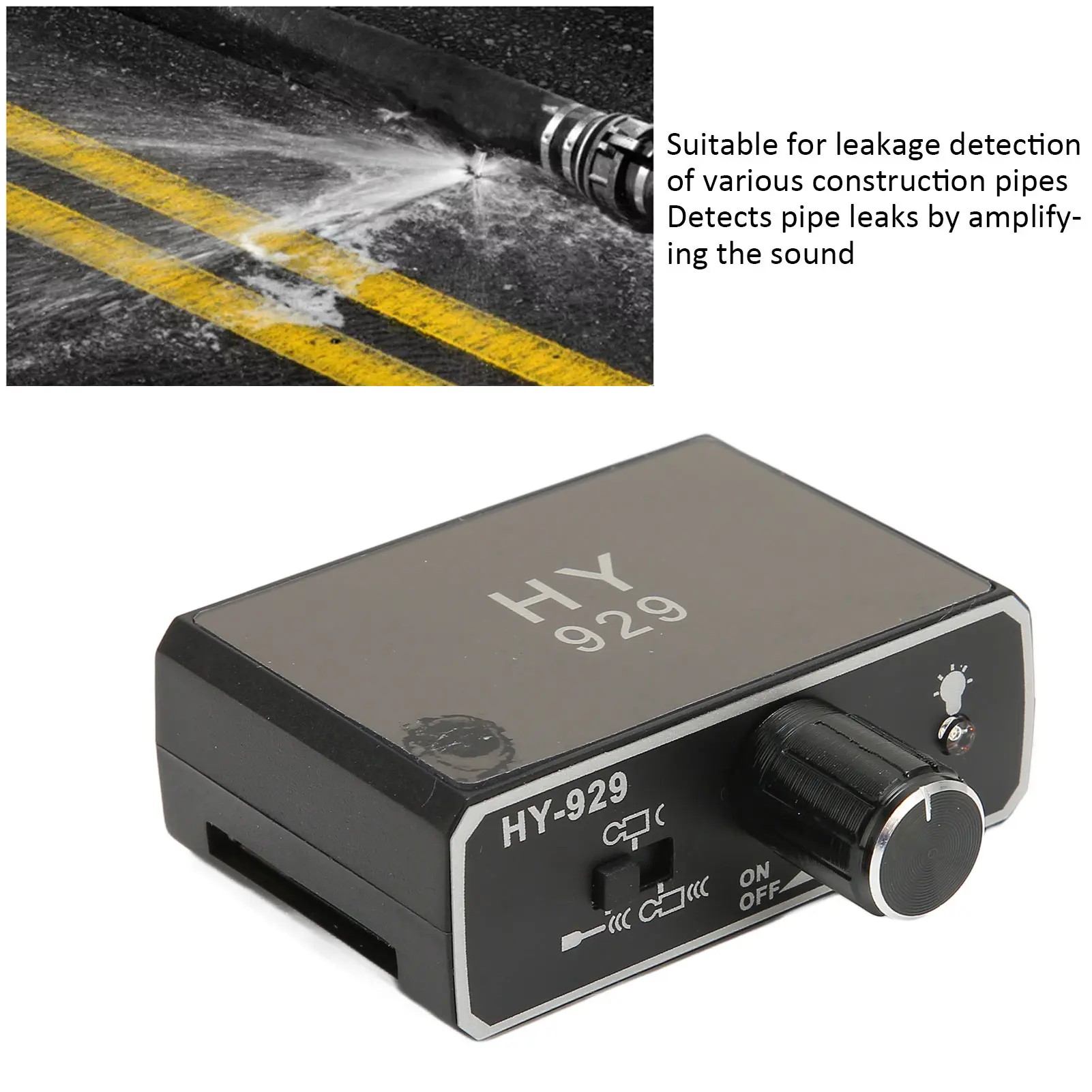 Wasser leck detektor Profession elles hochfestes Doppelsonden-Wasser leitungs erkennungs werkzeug für Haushalts wasser leck detektoren Image