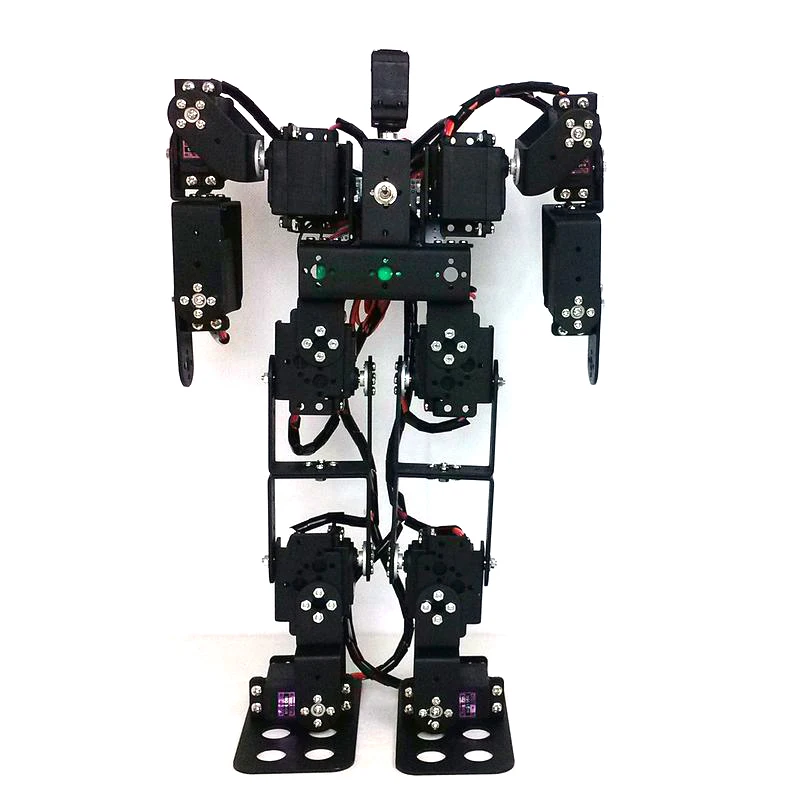 13 dof humanoider Roboter für esp32/ardunio Roboter DIY Kit Metall halterung Walking Programmier roboter 15kg Servo technic Education Kit Image