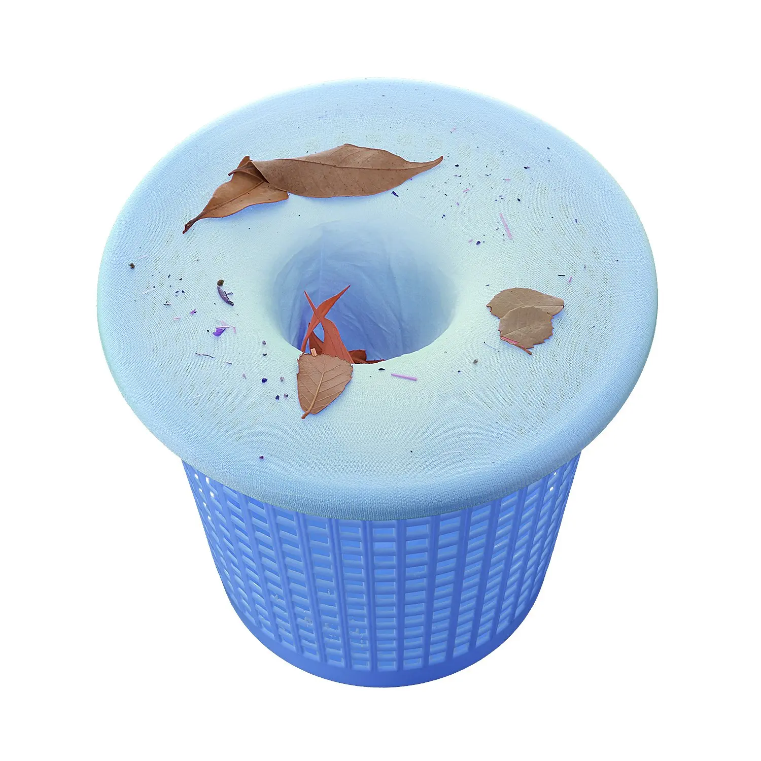 10er Pack Skimmer Socken korb Filter Pool Skimmer Socken reinigt Trümmer Blätter Korb filter Aquarium Mesh Bag Round Mesh Filter Image