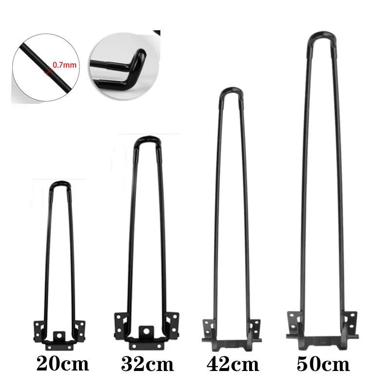 4PCS Klapptisch Fuß Halterung Tee Bett Unterstützung Bein Computer Tisch Outdoor Camping Fuß Halterung Klapptisch Zubehör Image