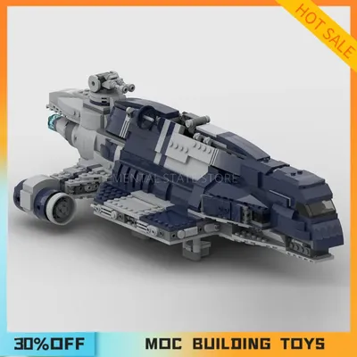 1171 Stück maßge schneiderte Moc Cis Gozanti Cruiser Bausteine Technologie Ziegel DIY kreative Montage Bildung Spielzeug Weihnachts geschenke Image