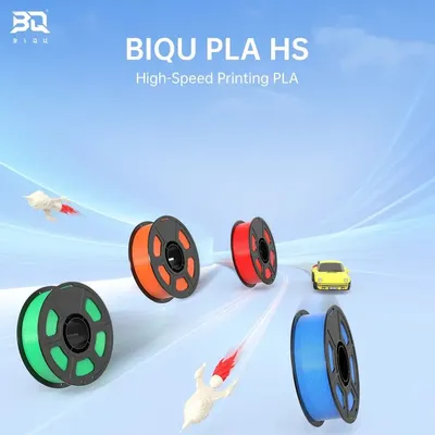 BIQU 1KG/5KG PLA+ HS PLA PLUS Filament 1.75mm High Speed Printing PLA Eco-friendly Material for