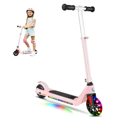 Electric Scooter for Kids, Adjustable Height & Speed, 150W Kids Electric Scooter Ages 6-14, Max 10